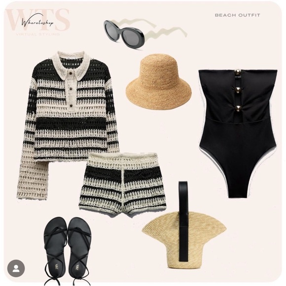 🦋 BLOGGERS FAVORITE 🦋 NWT ZARA RAFFIA BASKET BAG - Picture 15 of 15